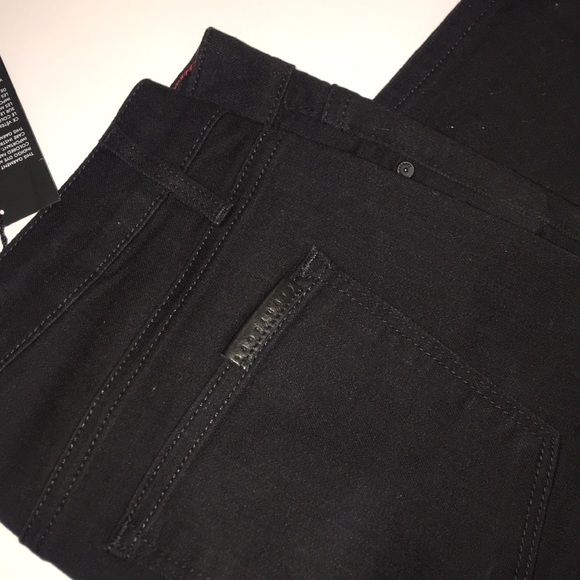 SANCTUARY DENIM Womens Black Embellished Ankle Jeans